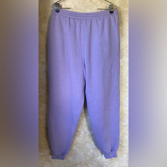 Together! Vintage Purple Graphic Sweatpants Missy Large - Picture 2 of 5